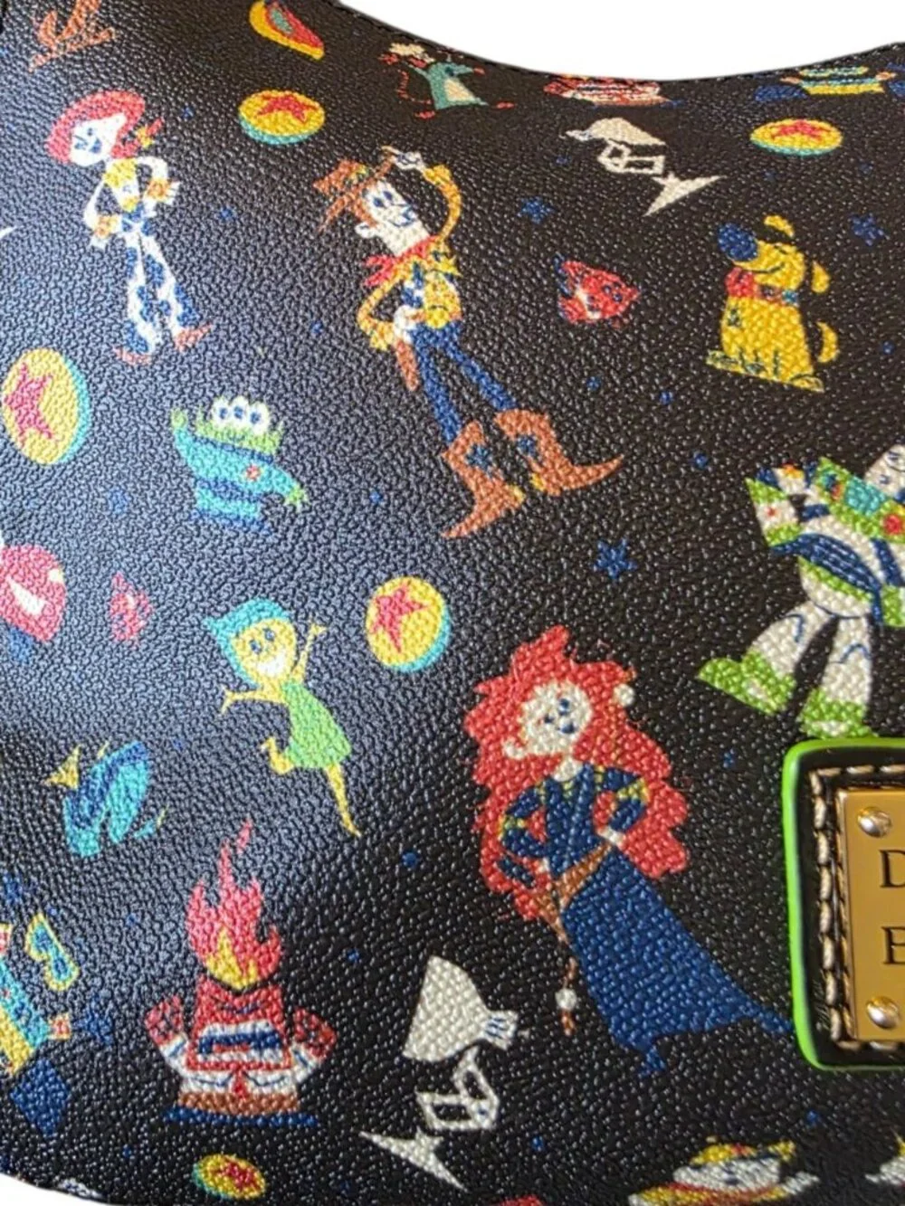 Dooney & Bourke Disney Pixar Hobo Bag Toy Story Monsters Inc Shoulder Purse